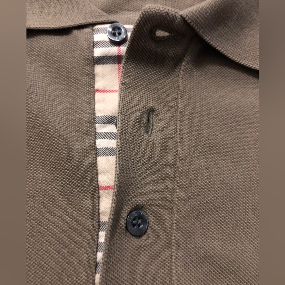 Burberry London Polo shirt. Size L - Picture 3 of 8